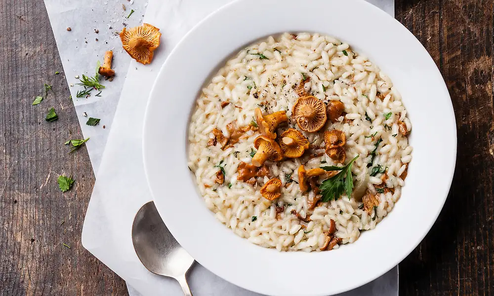 Kantarellirisotto
