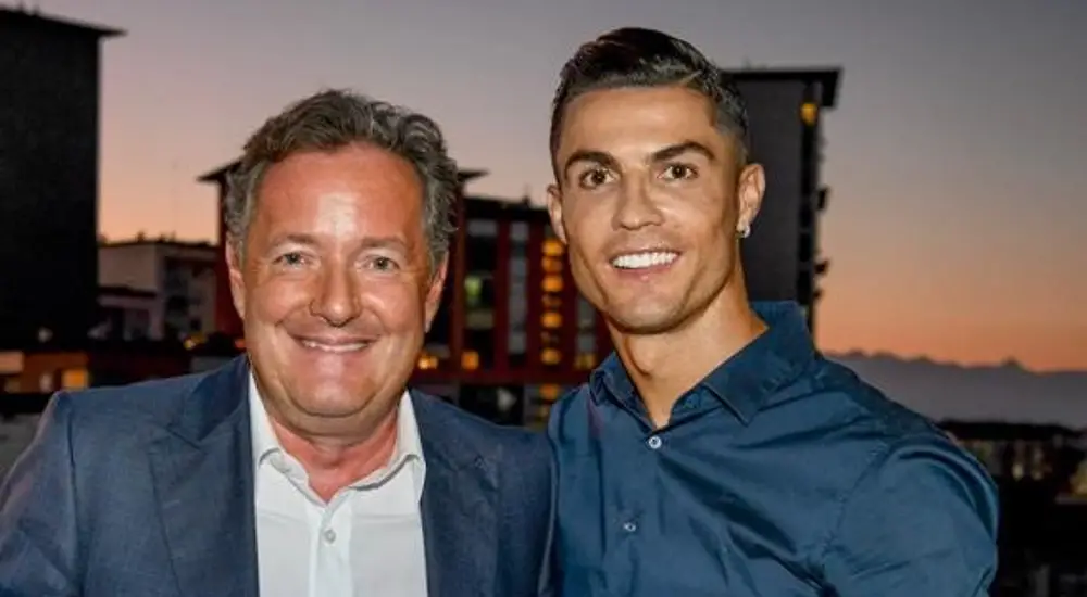 Cristiano Ronaldo Piers Morganin haastattelussa