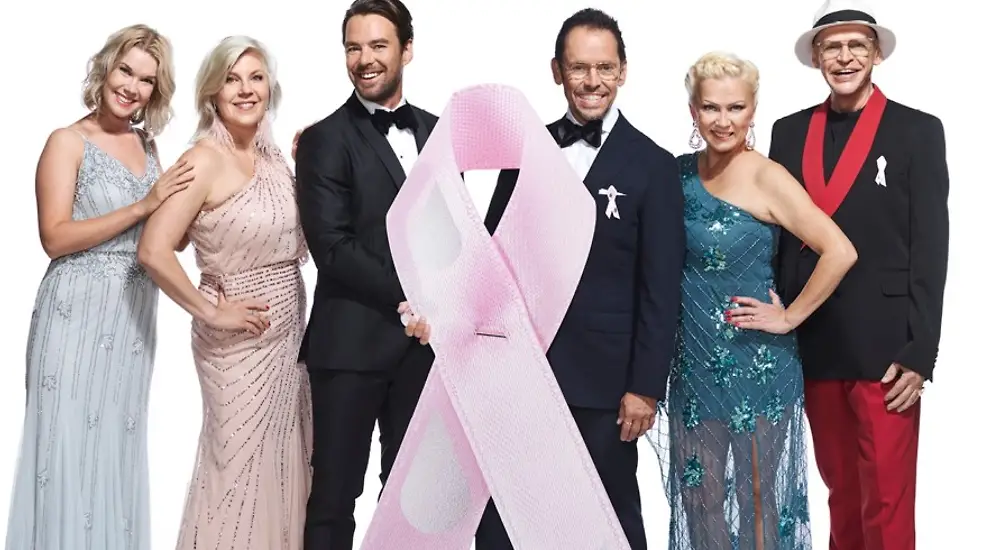 Roosa nauha Tanssii Tähtien Kanssa