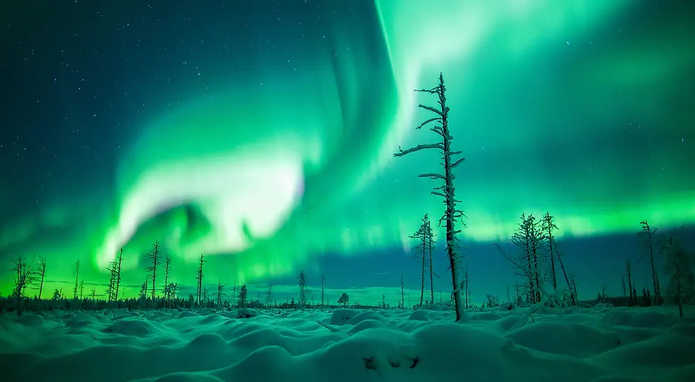 Revontulien armoilla