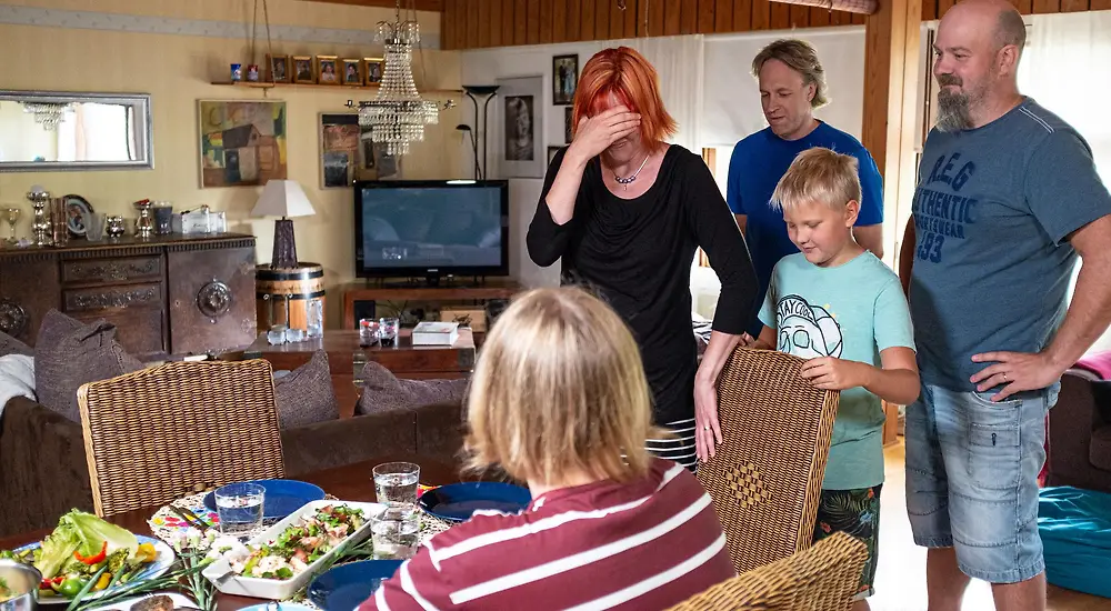 Kaappaus keittiössä