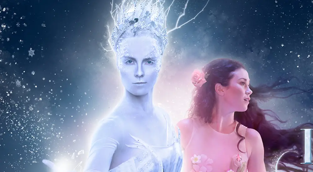 Lumikuningatar -jääshow