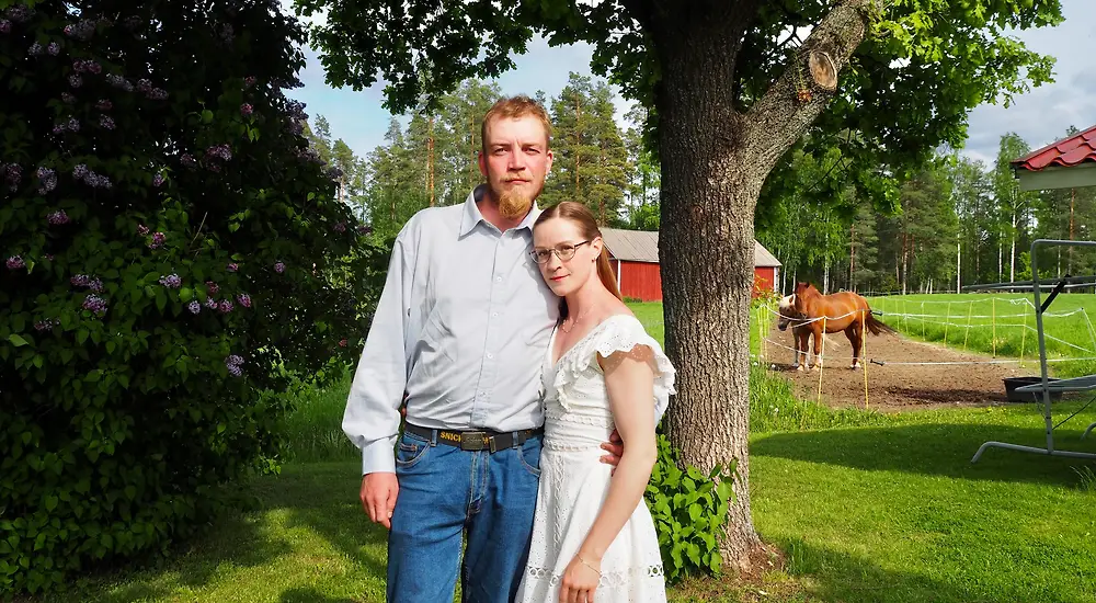 Maajussille morsian Vappu Pimiä