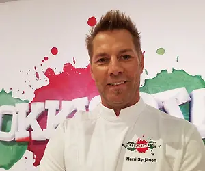 Kokkisota-studiossa lentää läppä - Harri Syrjänen saa kuitenkin kerrottua suosikkileffansa!