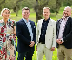 Kuka heistä on kirjekuningas? Tässä ovat uudet Maajussille morsian maajussit