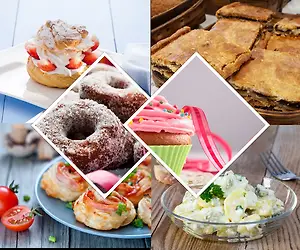 Helppo vappubrunssi syntyy näin - Katso reseptit mm. munkit, pelti-lihapiirakka, perunasalaatti!